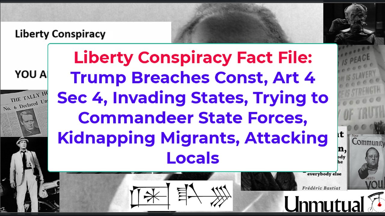 Fact File: Trump Invades States, Severely Breaches Const, States Push Back