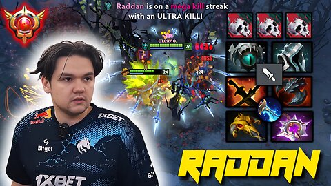 RADDAN GOD TIER PHANTOM ASSASSIN HARD CARRY HIGHLIGHTS