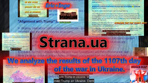 the 1107th day of the war in ua (stop it!) . Strana . Imogen