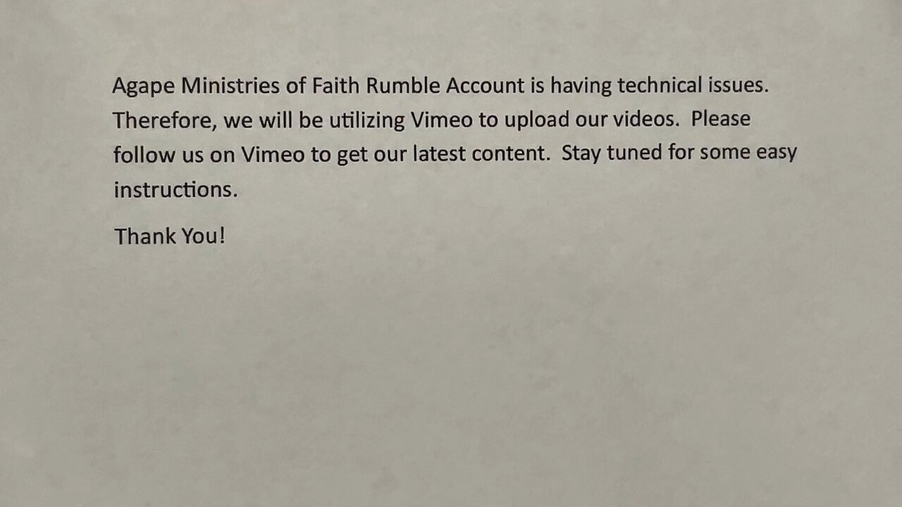 We’re Moving 10.19.25