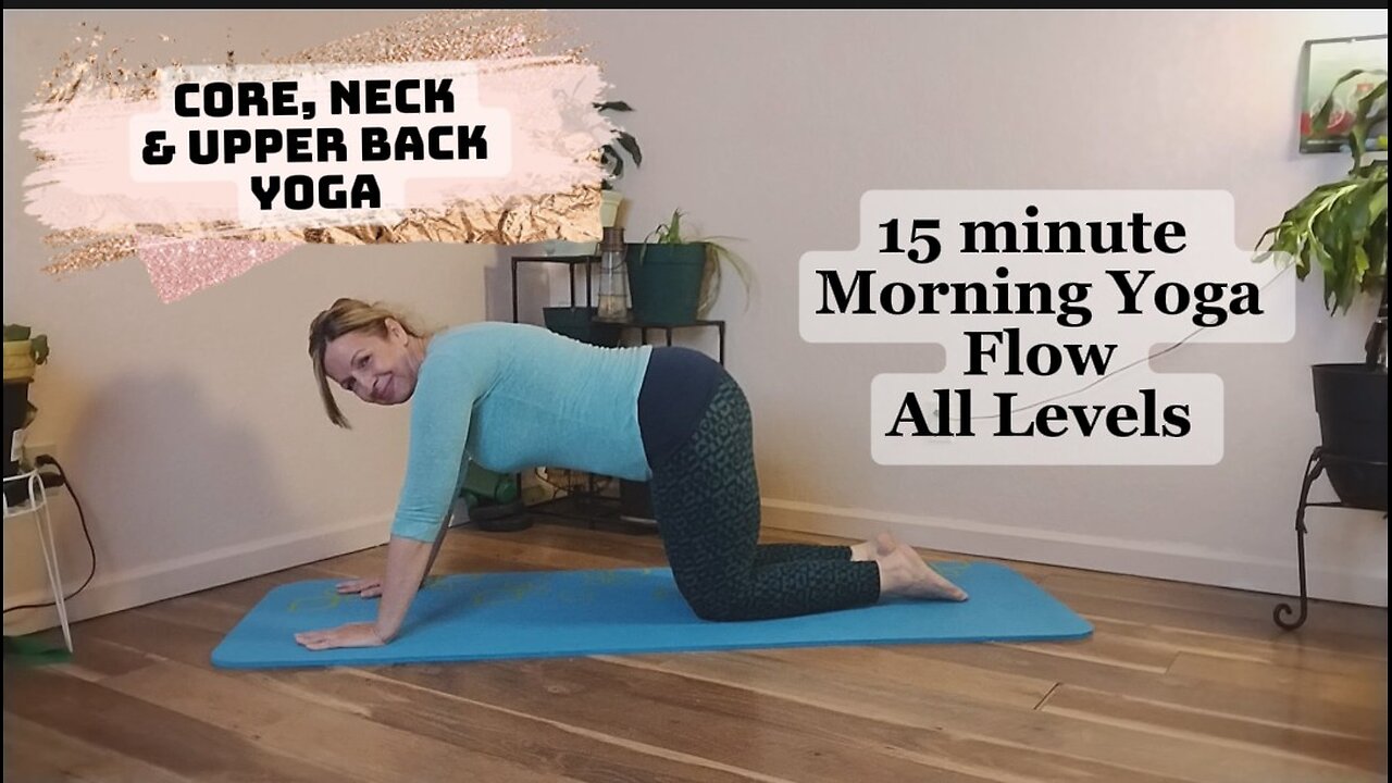 Neck, shoulder and Core Tension Relief Yoga