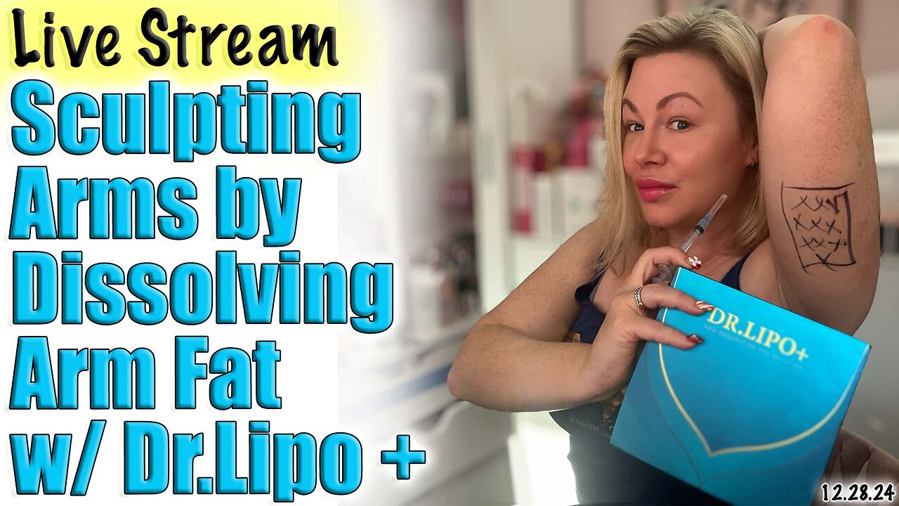 Live Sculpting Arms Dissolving Arm Fat with Dr.Lipo+, AceCosm.com | Code Jessica10 saves you money