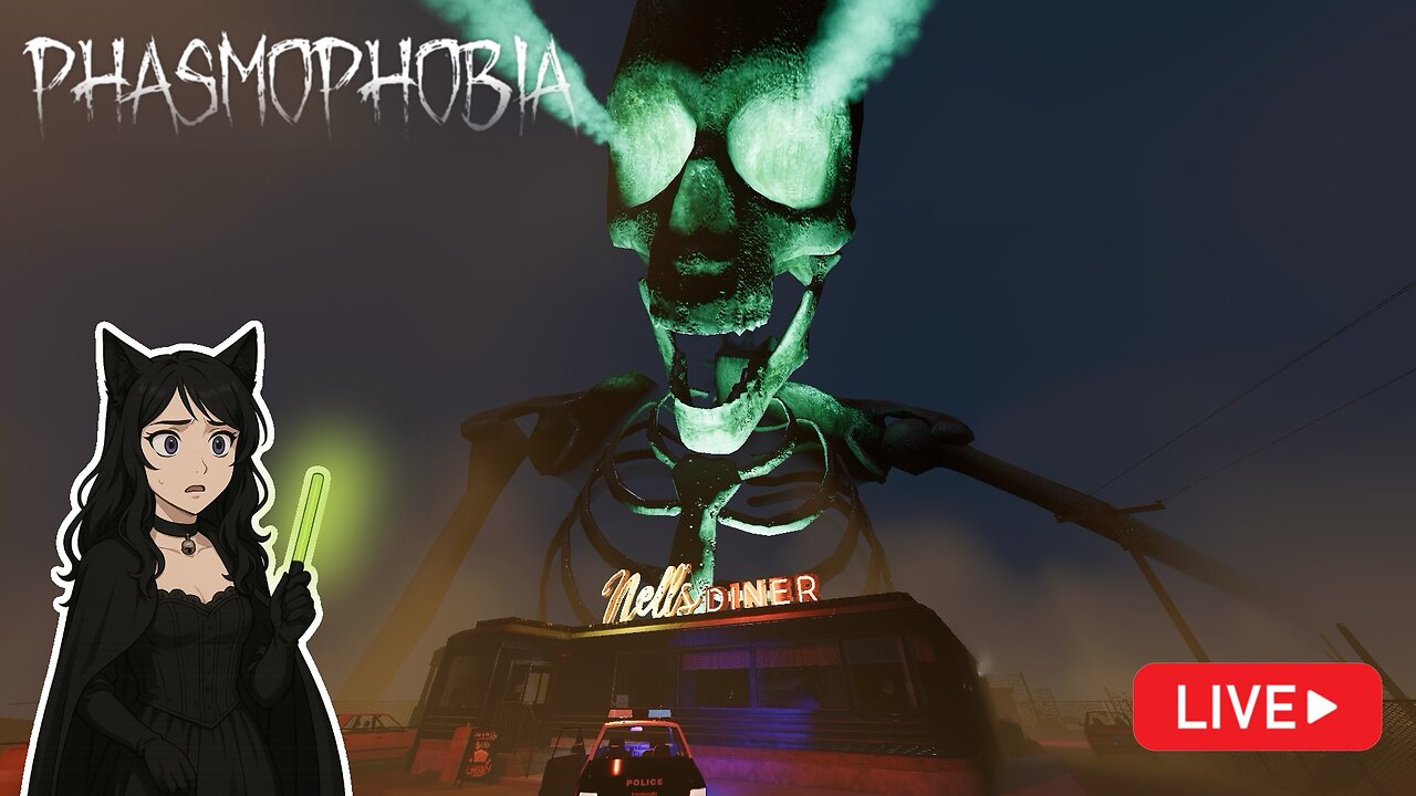 Hunting for Cursed Objects 👻 | Phasmophobia’s Nell’s Diner Expedition