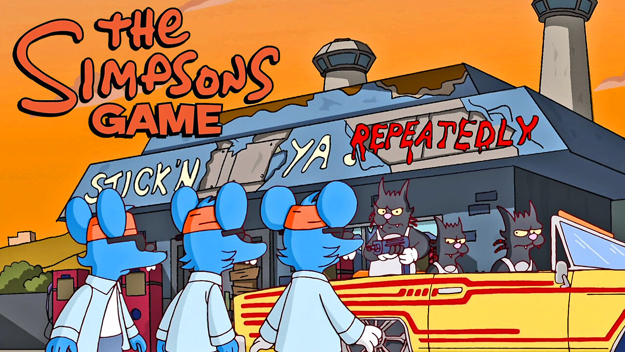 Grand Theft Scratchy! The Simpsons Game Part 7