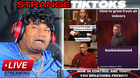 Creepy and Weird Tiktok Videos Live Stream with Tedi (pt. 107)