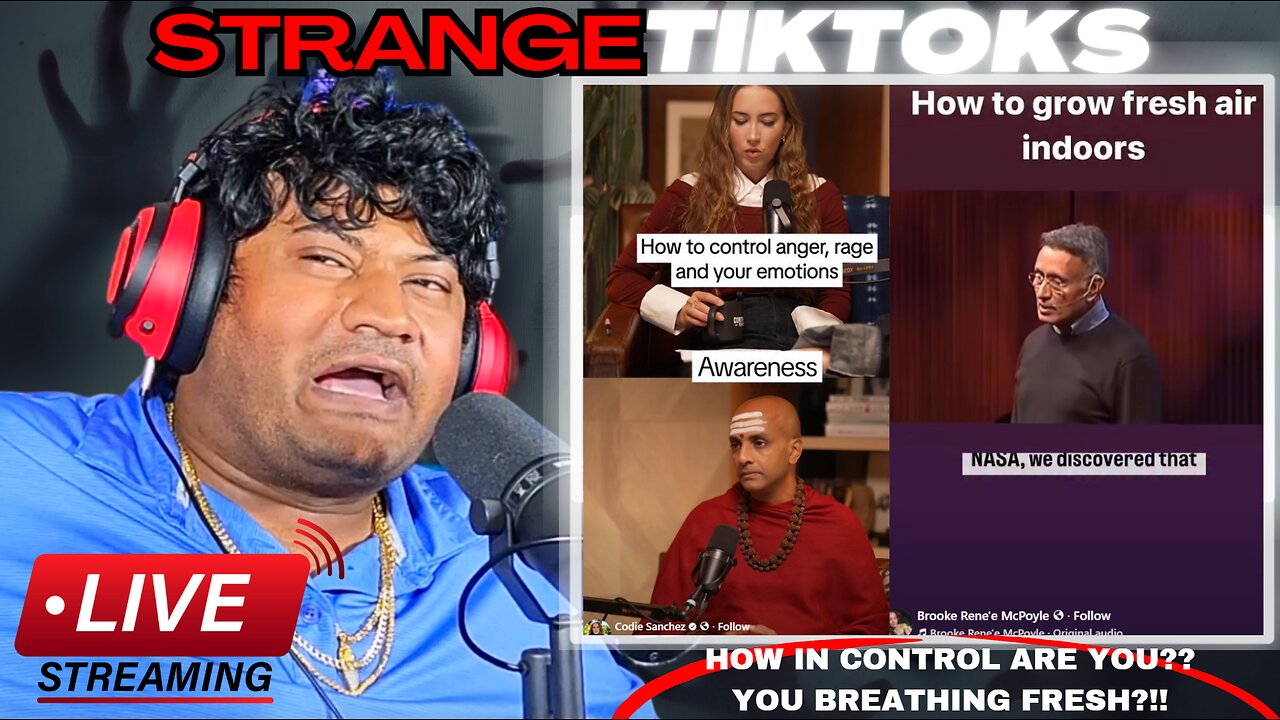 Creepy and Weird Tiktok Videos Live Stream with Tedi (pt. 107)