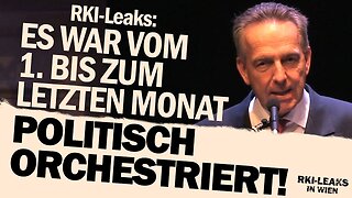 " POLITISCHE INSTRUMENTALISIERUNG VON INSTITUTIONEN AM BEISPIEL DES R.K.I. " - Prof. Stefan Homburg