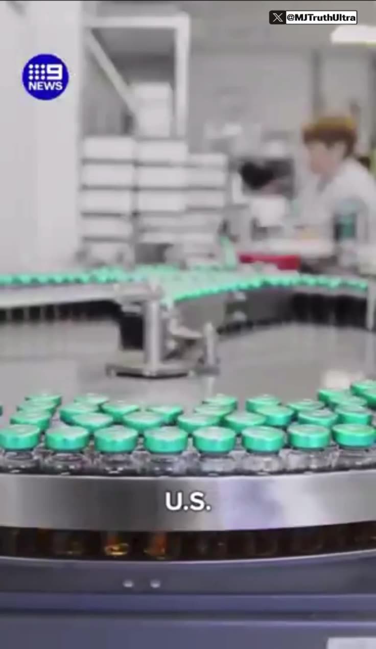 Trump is slapping a 100% tarriff on pharmaceutical products starting October 1