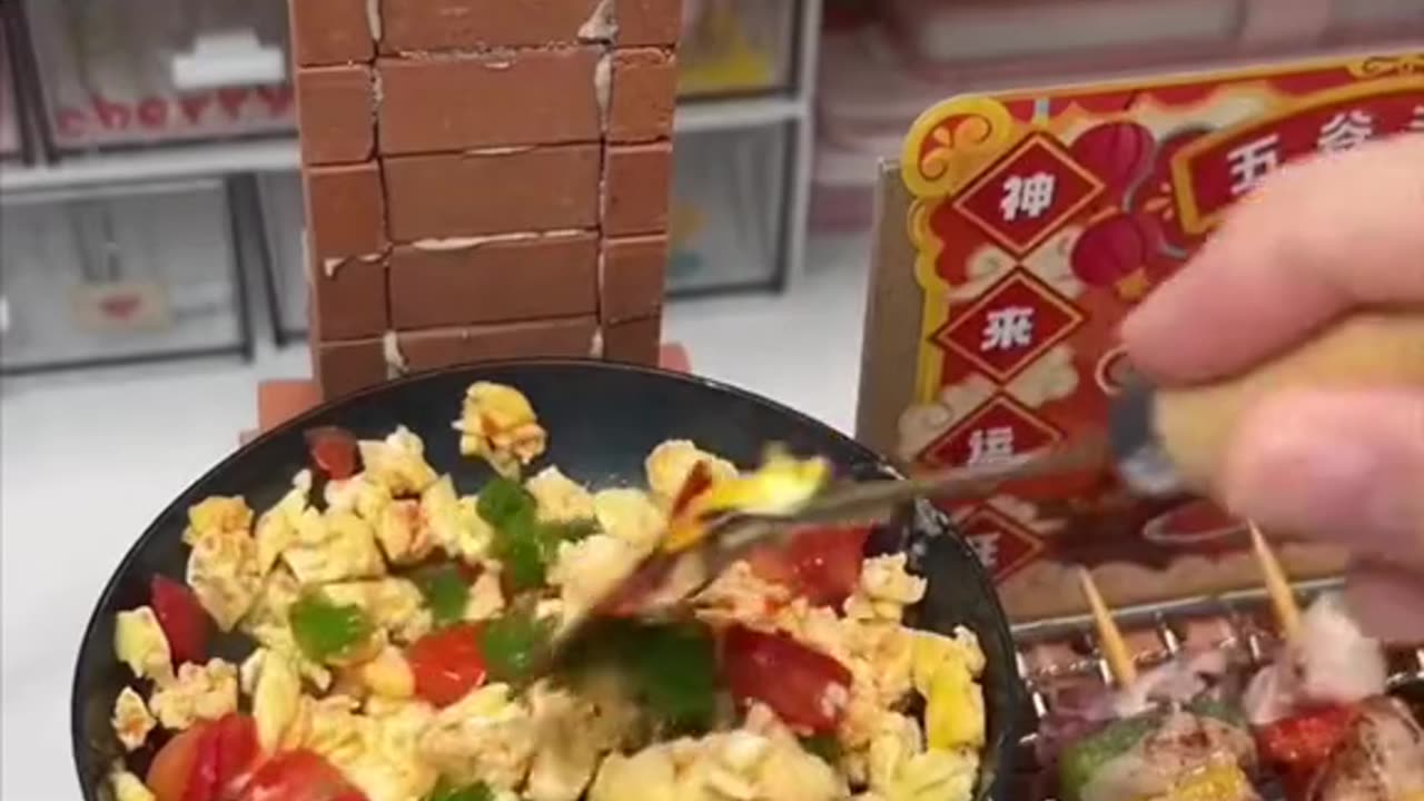 DIY mini house.