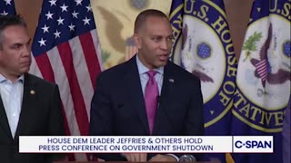 Hakeem Jeffries Refuses To Say Whether He Will Take A Paycheck During Shutdown