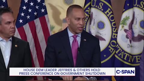 Hakeem Jeffries Refuses To Say Whether He Will Take A Paycheck During Shutdown