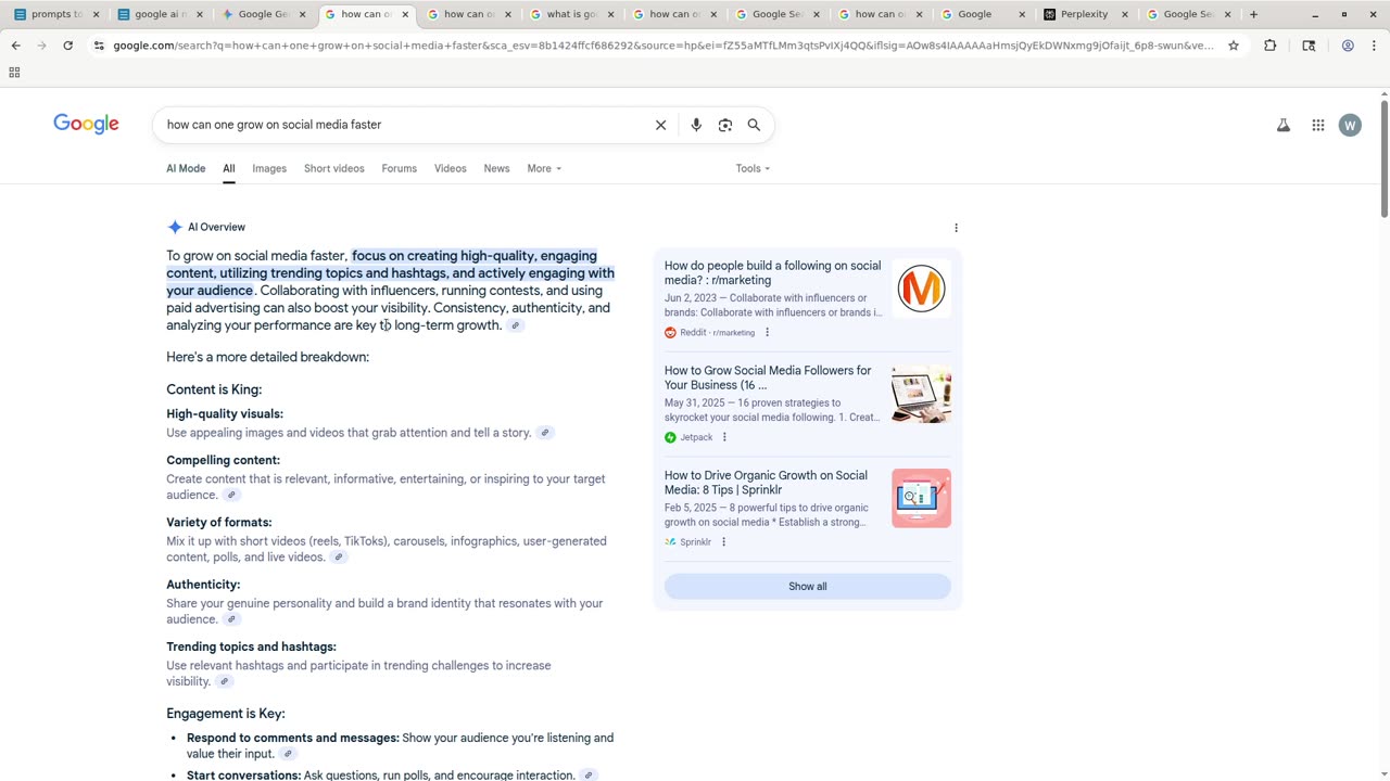 Google AI Mode Overview