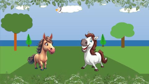 🐎 Fast Horses song for kids