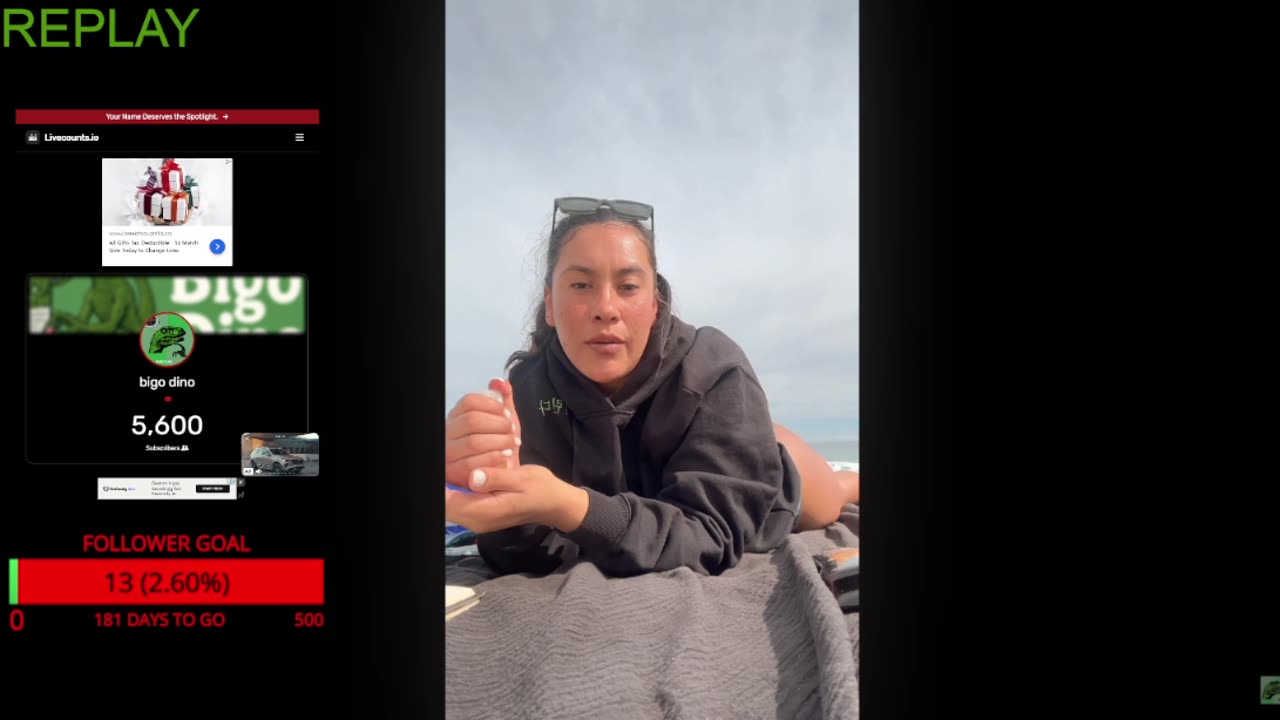 INTERNATIONAL TIKTOK LIVE REPLAY STREAM SEGMENT