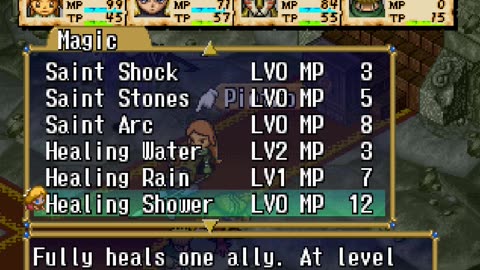 English PoPoRoGue (PS1) P14 beating nightmare castle