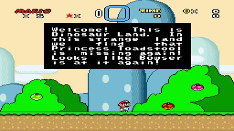 Super Mario World Playthrough Yoshi's Island 1