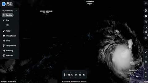 Miran Rubin - Tropical Cyclone Neville 2024 - Zoom Earth | Live Hurricane Tracker