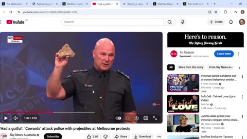 Albo rocks symbolic shirt and hero cop drops Rockefeller rocks. Are NWO spells being reversed?