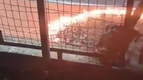 Zapalen teren vo radisani