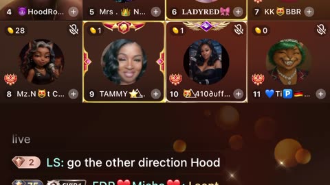 HOOD ROMANTIC READS KEKE ON TOMI K PANEL THIS MORNING BIGO LIVE