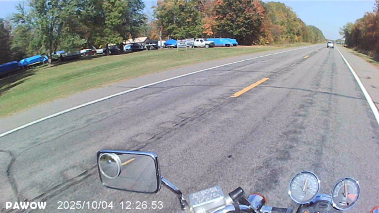 Motorcycle Ride around Lake Mille Lacs