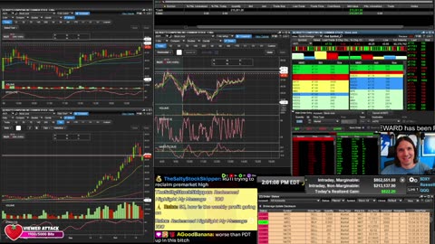 LIVE Day Trading the Stock Market