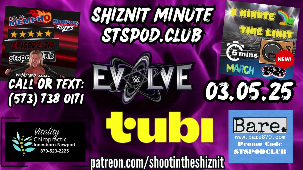 SHIZNIT MINUTE 03.05.25 -BT TALKS EVOLVE ON TUBI!!