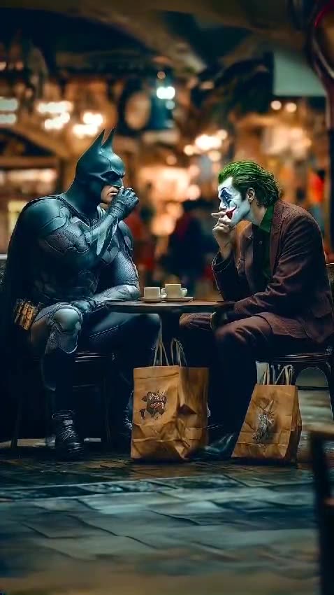 Batman and Joker the best Friends