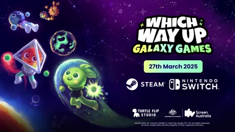 Which Way Up： Galaxy Games - Official Release Date Trailer