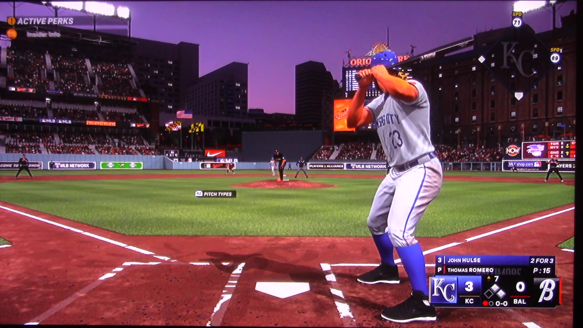 MLB The Show: Kansas City Royals vs Baltimore Orioles (S22 G95)