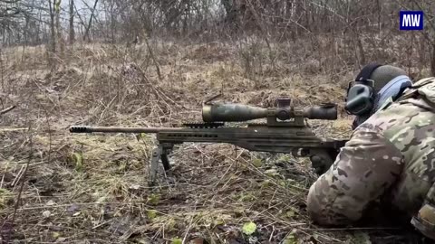 Snipers of the separate guards motorized rifle brigade