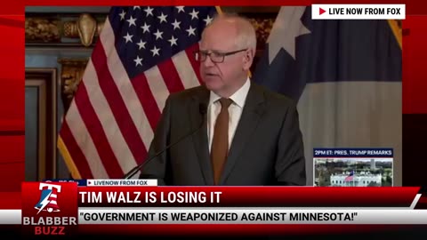Tim Walz Is Losing It