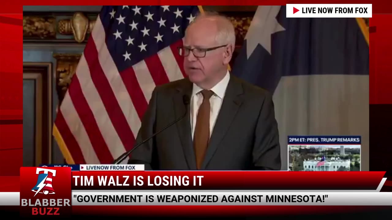 Tim Walz Is Losing It