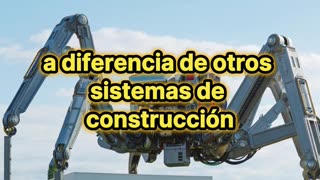 Startup crea robot que imprime casas en un día con materiales reciclados.