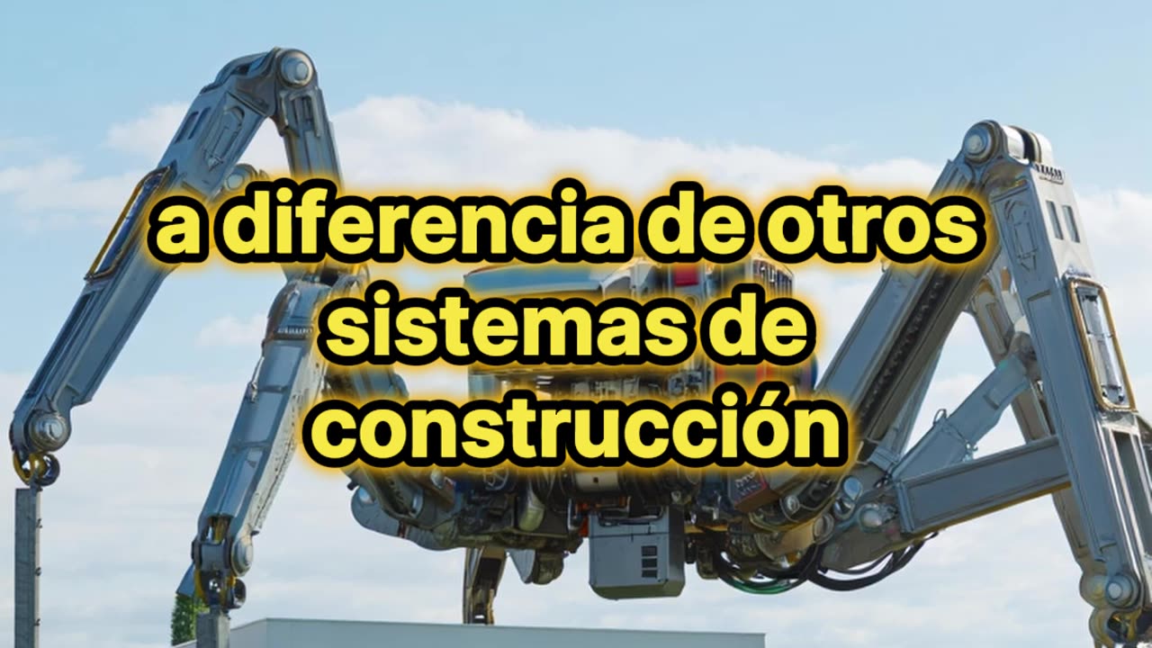 Startup crea robot que imprime casas en un día con materiales reciclados.