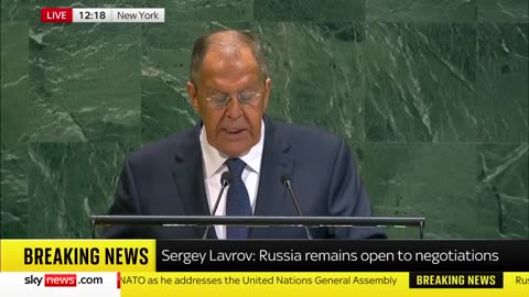 Russia has no intentions, or ever had intention of attacking the North Atlantic Alliance 