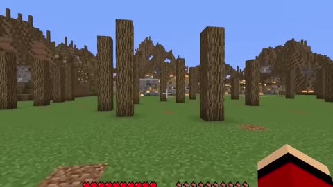 Exploring the Mysterious Burning Village of Herobrine