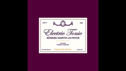 Medeski, Martin & Wood - Electric Tonic (Live)