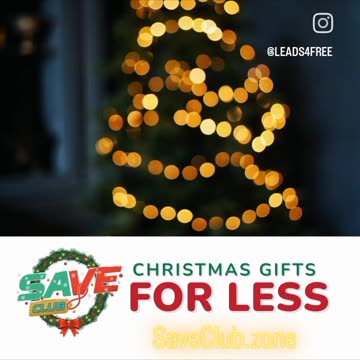 Get your Christmas gifts for LESS with Save Club!