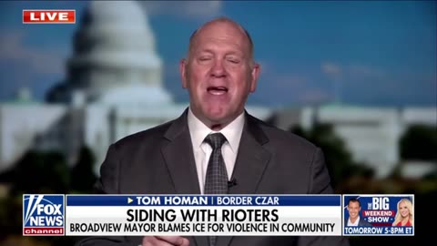 Tom Homan says There Will be ZERO TOLERANCE #news 