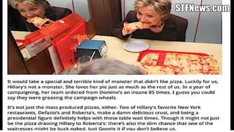 The dark secrets of pizza gate...