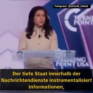 🇬🇧UT🇩🇪 Der tiefe Staat treibt die USA in einen direkten Krieg mit Russland – DNI Tulsi Gabbard