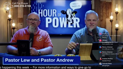 10-28-25 | Hour of Power w/Pastor Lew | Episode 405
