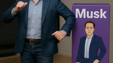 Elon Musk Action Figure Dancing! (Hilarious AI Animation)