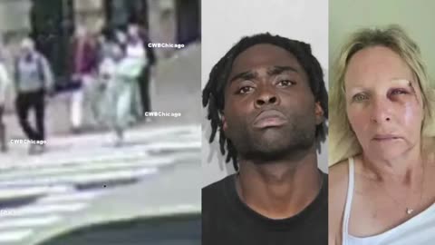 Footage Released Black Man Attacks White Woman 20x times Dems don't Prosecute