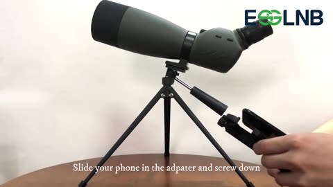 ESSLNB Spotting Scope with Tripod Phone Adapter