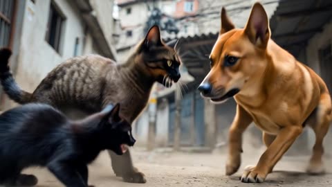 “Funny Cat Video That Will Make You Laugh 😹” “Hilarious Cats Doing Human Jobs 😂🐱”