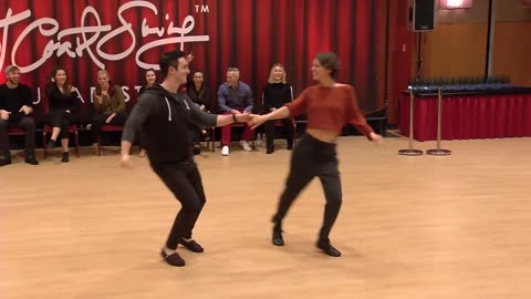 Jordan Frisbee & Emeline Rochefeuille - Champions Jack&Jill - Budafest _Macarena_