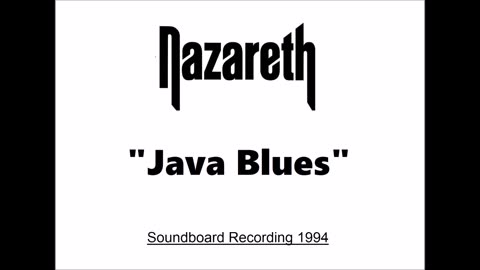 Nazareth - Java Blues (Live in Cumbernauld, Scotland November 30, 1994) Unplugged