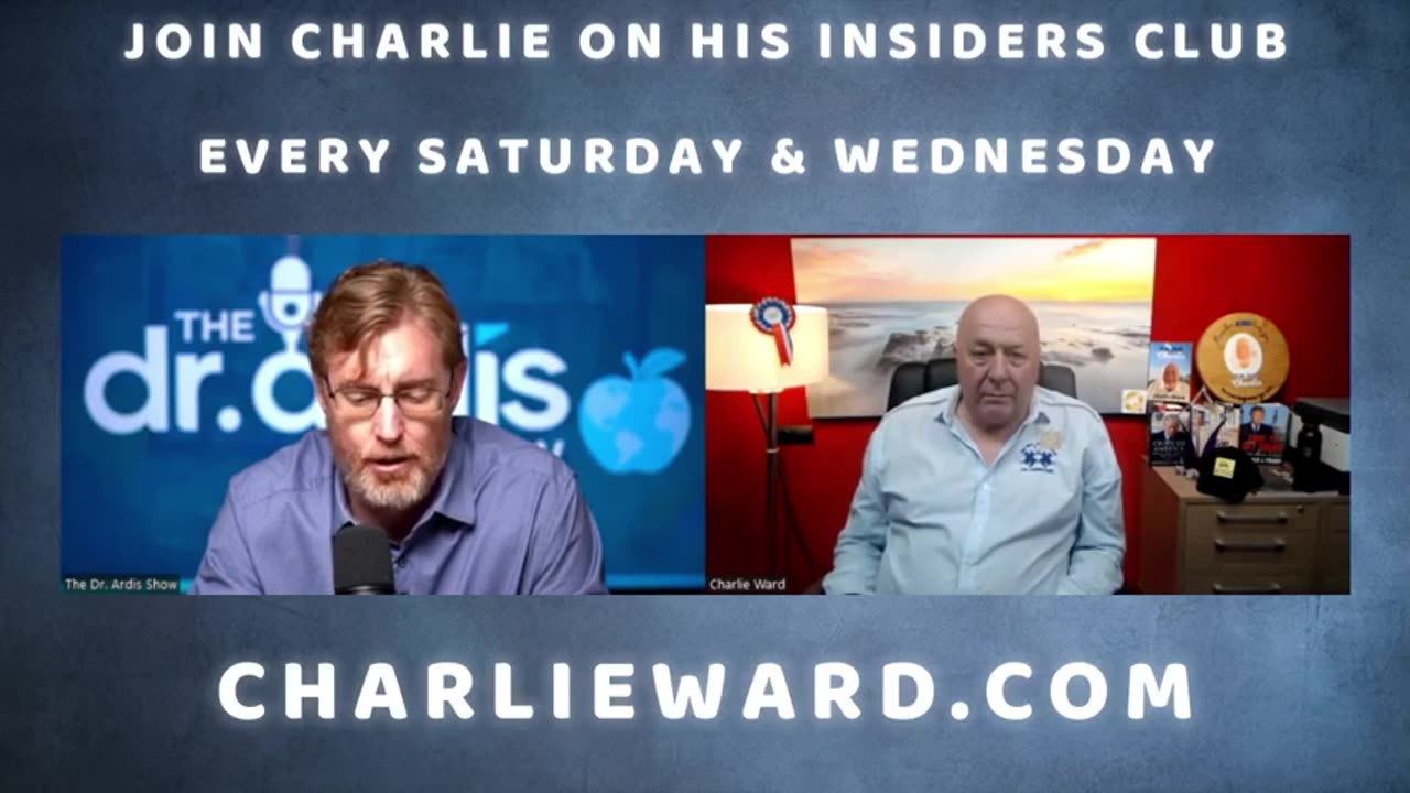 DR BRIAN ARDIS WITH CHARLIE WARD: A HERO FOR MILLIONS OF PEOPLE .......